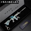 Playerunknown's Battlegrounds Pubg Dragón Dorado de Cinco Garras Estrella Fe M24 Akm Caja de Regalo Set Modelo de Aleación