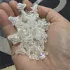 Pétalos de cuerno de colores tocado antiguo pasador colgante accesorios de acrílico material de cuentas hecho a mano DIY venta al por mayor