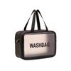 Bolsa Grande de PVC à Prova d'Água para Cosméticos Bolsa de Cosméticos Bolsa de Cosméticos Transparente de Grande Capacidade Bolsa de Armazenamento para Viagem Bolsa de Higiene Pessoal