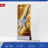 Trofeo de Cristal Creativo Hecho a Medida para Reuniones Anuales Corporativas de Alta Gama para Honrar a Empleados Destacados, Trofeo de Metal Hecho a Medida