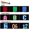 100 PIEZAS Luz de matriz RGB SMD de 1W KTV bar actuación escenario actuación boda fondo luz de efecto especial
