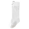 Calcetines de Malla Ultra Delgados Largos Anti-Mosquitos para Bebés, Primavera y Verano 2025, Alta Elasticidad, No Aprietan en las Pantorrillas, Algodón Peinado