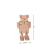 Figuritas de madera sin pintar títeres articulados para graffiti DIY juguetes de manualidades de madera creativos más vendidos transfronterizos accesorios