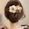Presilha de cabelo de crocodilo com laço fofo para mulheres, presilha de garra de cabelo super estilosa 2026, acessório de cabelo