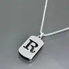 Collar de letra inglesa de 26 palabras cadena Taigang ropa de pareja para estudiantes masculinos y femeninos accesorios diseño nicho simple combinable Moda