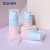 Botella dispensadora de vacío de PP blanco esmerilado de 30 ml en stock, Botella de loción cosmética de 50 ml, Botella de vacío tipo presión de 100 ml
