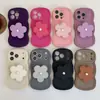 Soporte de Flores Elegante Estilo Ins Japonés y Coreano Adecuado para Funda de Teléfono Móvil Apple 16 iPhone 17 Pro Max 14/15 Mate