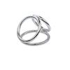 Anillo de acero inoxidable para pene, anillo de bloqueo para pene grande, juguetes sexuales para hombres, anillo de peso, productos sexuales para adultos.