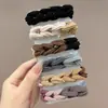 Faixa de Cabelo Estilo Zhao Lusi com Bola para Mulheres 2024 Nova Alta Elasticidade e Durável Rabo de Cavalo Simples Elástico Acessório de Cabeça