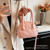 Bolso de Mano Pequeño Acolchado de Moda para Mujer, Nuevo Estilo Trendy 2026, Bolso de Hombro Popular, Bolso Cuadrado Pequeño Cruzado Elegante