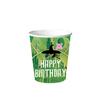 Nuevos Suministros para Fiesta Temática de Bruja Malvada Mágica Fiesta de Cumpleaños Bandeja de Papel Desechable Vaso de Papel Servilleta de Papel Traje de Bandera