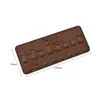 Molde de Silicone para Chocolate Desenho Animado Multiestilo Transfronteiriço Números e Letras Molde de Assar DIY Molde para Fudge Cubo de Gelo