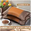 Almohada de trigo sarraceno de verano, Núcleo de almohada de ratán helado de verano, Almohada de protección para la columna cervical de adultos, Almohada especial de bambú para ayudar a dormir, Almohada dura de flor de grano entero
