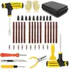 Kit transfronterizo de 22 piezas de tiras de goma multifuncionales, llanta de vacío de PC y herramientas de clavos de goma, combinación de reparación de neumáticos, venta al por mayor del fabricante
