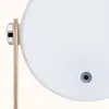 1 Juego de Blanco ABS+PC+Madera+Hierro Galvanizado DC5V Lámpara Linterna LED Plegable Creativa Protección Ocular Mesa