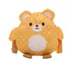 Bolso de hombro de oso de dibujos animados lindo para niños y niñas, bolso cruzado de viaje para bebé con lunares elegante, nuevo monedero para niños