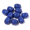 30 pzas/paquete 8*10 vidrio color sólido color sólido cilíndrico agujero recto cuentas sueltas accesorios para pulsera collar DIY
