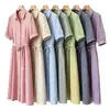 Tejido de sarga 100% poliéster con estampado de cuadros Chaoyang multicolor arcoíris de cuadros grandes y pequeños para vestidos JK, ropa infantil y camisas
