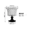 Copo de Cristal Flutuante Transparente Retro de Luxo Leve Copo de Vidro Alto Estilo Europeu para Uso Doméstico Copo de Alto Valor Copo de Suco