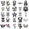 50 Piezas Zhang Meng Divertido Dibujo Animado Calavera Pegatina Divertida Linda Pegatina Decorativa para Diario de Mano Taza Pegatina Creativa DIY Nueva
