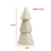 Árvore de Natal de Madeira Personalizada DIY Criativa Colorida Árvore de Natal Decoração de Casa Artesanato de Madeira Enfeites