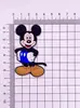 Mickey, Minnie e Mickey Mouse Grandes e Pequenos Decoração DIY Desenho Animado Acessórios Capa de Celular Patches, Garrafa de Água e Chinelo Charms Fofos