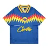 Comercio exterior transfronterizo Camiseta de manga corta Corteizz Isla del Diablo holgada casual para hombre versátil Calle alta calle Jersey