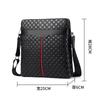 Bolso de Hombro para Hombre con Doble Cierre de Cremallera Bolso de Doble Capa para Hombre Bolso Cruzado Nuevo Bolso Casual Mochila Pequeña para Estudiante Bolso Cruzado Juvenil