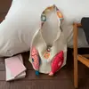 Bolso de Punto Transfronterizo para Mujer, Nuevo 2026 Primavera/Verano Versátil Estilo Perezoso Bolso de Hombro, Bolso Tote de Gran Capacidad