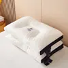 Novo Travesseiro Cervical Anti-Tração, Proteção da Coluna Cervical, Auxílio para Dormir, Núcleo de Travesseiro Massageador, Capa de Travesseiro de Látex para Dormitório Estudantil e Casa
