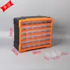 Caja de Almacenamiento para Artículos Varios de Escritorio Plástico Simple Tipo Cajón Compartimentada Caja de Herramientas para Piezas Clasificación y Organización Hogar Montado en Pared