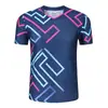 Ropa Deportiva de Bádminton Trajes para Hombre y Mujer Voleibol Tenis Tenis de Mesa Secado Rápido Manga Corta Competición Entrenamiento Uniformes de Equipo con Estampado