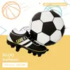 Nuevos Globos Infantiles Mundial de Fútbol Camiseta de Fútbol Globos Guardería Día del Deporte Tema Carnaval Decoración Arreglo