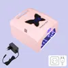 Modelo nuevo transfronterizo, lámpara de uñas recargable de 380W, portátil, fuente de luz dual, secado rápido, previene el oscurecimiento de la piel, diseño de doble cabezal de lámpara, específicamente para arte de uñas