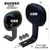 Encosto Traseiro para Patinete Elétrico Espessado e Elevado Assento de Bicicleta Elétrica com Bateria Almofada de Assento Modificação de Bagageiro Traseiro para Patinete Elétrico