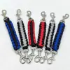 Corrente para Pendurar Pet Feita à Mão Paracord de Sete Fios Trançada Corrente Pendurada Trançada Bonita Durável Múltiplas Cores Direto da Fábrica