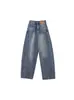 Pantalones Scythe para Mujer 2026 Primavera Nuevo Estilo Holgado Perezoso Relajado Pierna Ancha Scythe Diseño Largo Hasta el Suelo