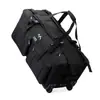 Bolsa de Viaje Plegable de Gran Capacidad Transfronteriza para Hombres y Mujeres, Mochila de Tela Oxford, Bolsa con Ruedas para Equipaje de Mano, Equipaje de Aerolínea para Facturar