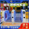 Sistema de parque de atracciones Venta de entradas Puerta batiente Puerta de paso peatonal Applet de reconocimiento facial Puerta de compra de entradas conveniente Canal doble