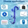 Envío Transfronterizo Disponible para Estante de Piscina Temu Segunda Generación, Soporte de Gancho para Piscina, Estante Colgante para Ropa de Exterior y Almacenamiento Misceláneo