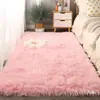 Tapete Quarto Engrossado Tapete de Cabeceira Sala de Estar Cobertura Total Sofá Mesa de Centro Quarto de Meninas Estilo Ins Celebridade da Internet Tapete de Chão Peludo