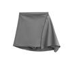 129-Estilo Europeo y Americano 2025 Nuevo Look Adelgazante de Cintura Alta Falda Sexy Antiexposición Sexy Versátil Culottes Cubre Caderas