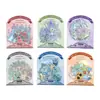 Adesivos Pet Dia Bonito - Série Jornada das Flores Sombra Clara - Material Decorativo para Decorações Leves e Diário, 20 Folhas Incluídas