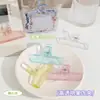 Pinza de Gel Acrílico para Macaron Pinza de Almacenamiento de Oficina Pinza para Diario Hecha a Mano Carpeta de Documentos Papelería de Oficina Carpeta de Archivos