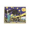 Broche Creativo Nuevo Producto Pintura al Óleo de Van Gogh Noche Estrellada Versión de Dibujos Animados Pin Versátil Accesorio para Ropa y Bolsos