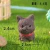 Micro-Paisagem Criativa Simulação Samoyed Corgi Figuras Fofas Acessórios de Decoração DIY Mini Enfeites de Mesa