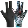 Guantes Profesionales de Billar, Resistentes al Desgaste, Antideslizantes, Guantes de Snooker de Seda Helada, de Tres Dedos, Guantes de Billar Unisex T269