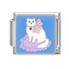 Aliexpress Nova Pulseira Módulo Italiano de Cachorro Pet Fofo Aço Inoxidável Soldagem DIY Pulseira Elástica Acessórios