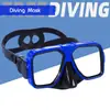 Máscara de Buceo de Vidrio Templado para Adultos con Silicona/PVC y Banda para la Cabeza Ajustable, Gafas para Buceo Libre, Máscara de Snorkel Retro