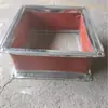 Tubo Suave Cuadrado Canal de Viento Lona Conector Suave Ignífugo Resistente a Altas Temperaturas Lona Retráctil Conducto de Aire Telescópico Conector Suave